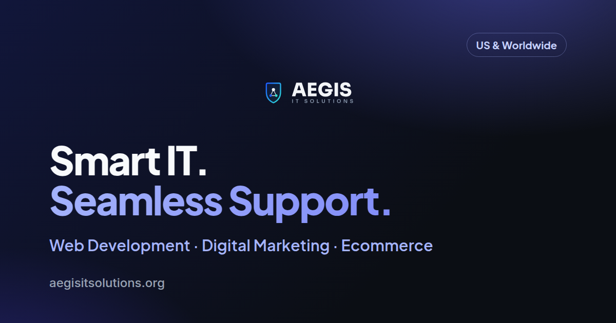 Web Development | Aegis It Solutions